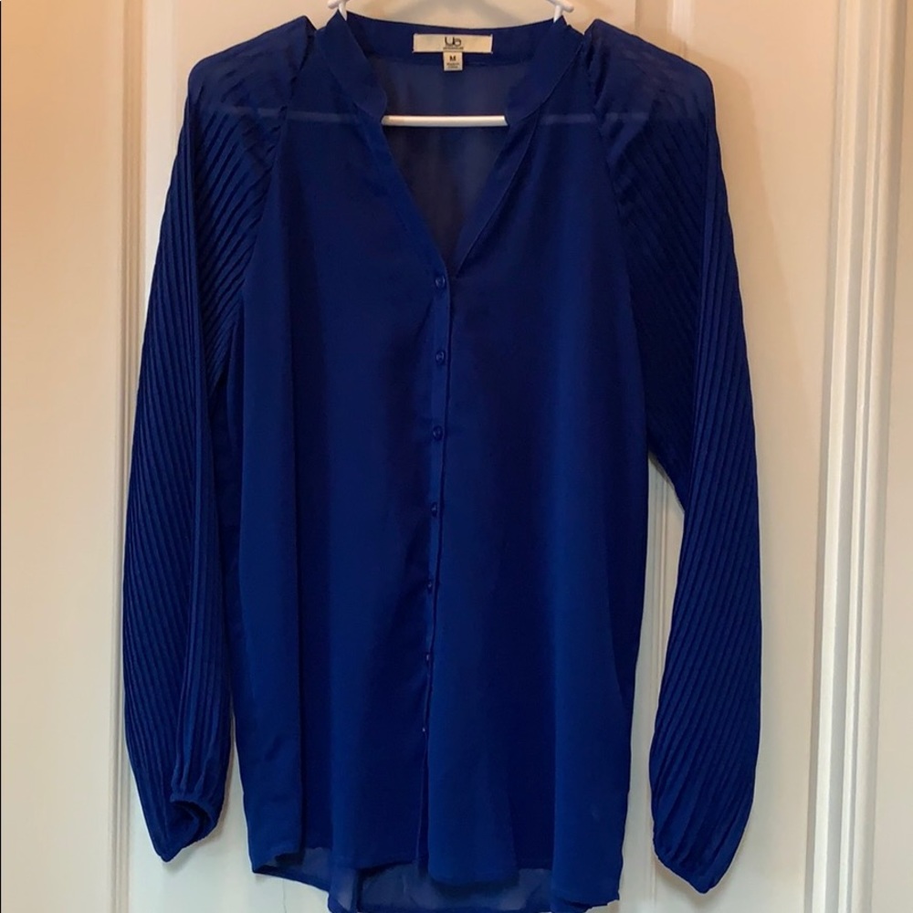 Women’s blue blouse
